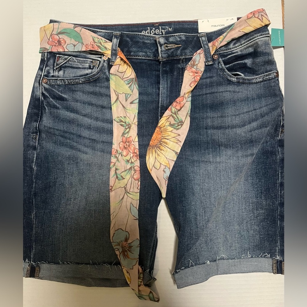 NWT Maurice’s Edgely Bermuda Shorts size 8 women’s